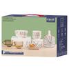 Kemeter Chinese Style Ceramic 9-Piece Dinnerware Set