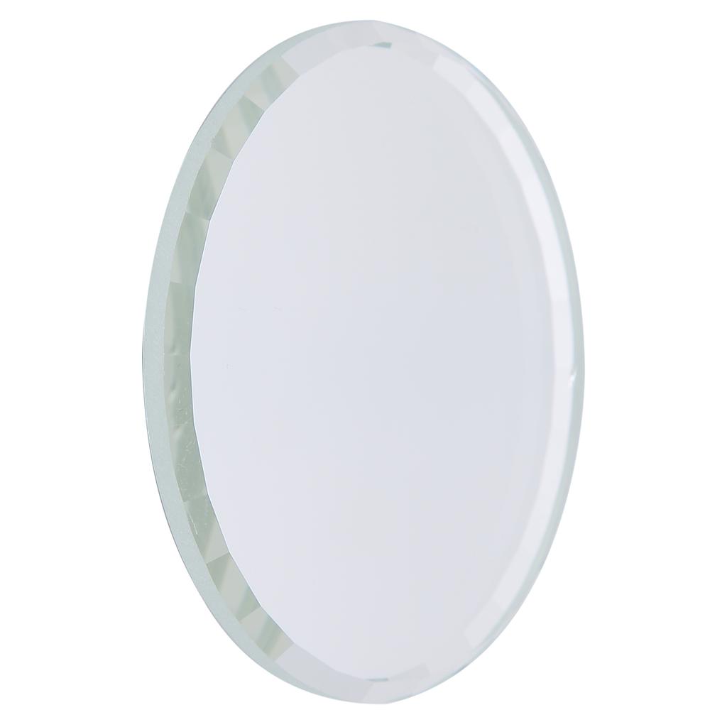 False Nail Mirror Glass Display Board Nail Art Manicure Display Drawing Color Mixing ToolWhite