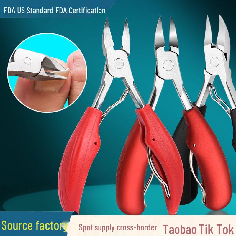 

Stainless Steel Ingrown Nail & Cuticle Pliers Clippers