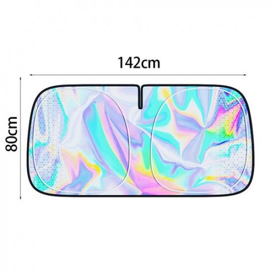 Folding Oxford Cloth Car Auto Windshield Sun Shade Cover Visor Protector Anti UV