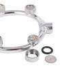 High Pressure Misting Spray Nozzle Fit for Cooling and Humidifying Indoor Environment Stainless Steel Easy Installation