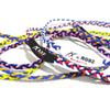 303 Tuning Navy X White X Large Lightweight Silicone Necklace [Axef] Band, Red, (51cm),