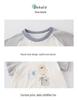 Sommer-Set im koreanischen Stil: Baby Jungen Cartoon T-Shirt & Cropped Hose