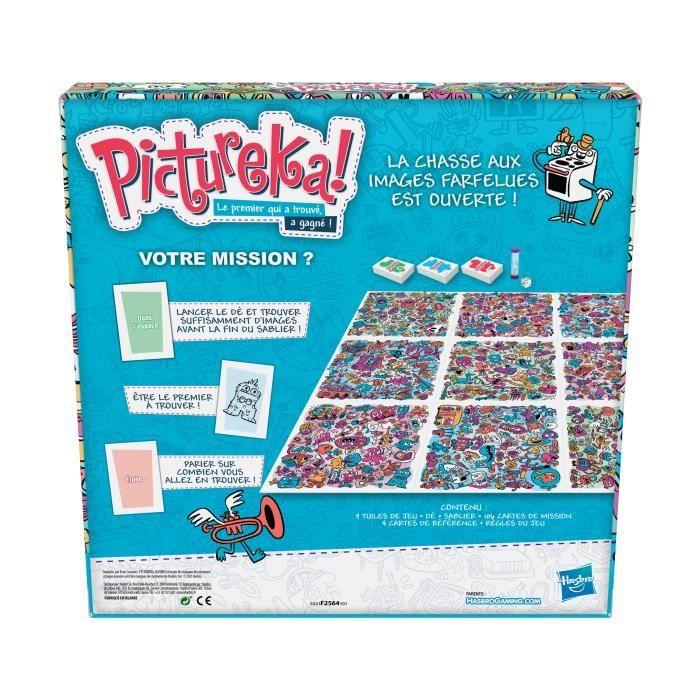 Pictureka! - hasbro gaming - hra s obrázky - desková hra pro děti - zábava pro rodinu - od 6 let