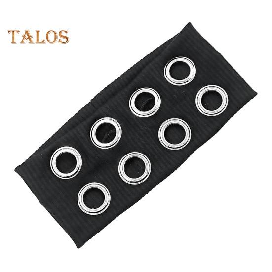 Frauen Haarband Hohl Design Metall Elemente Weiche Atmungsaktive Haar Seil Sport Yoga Party Frauen Haar Zubehör