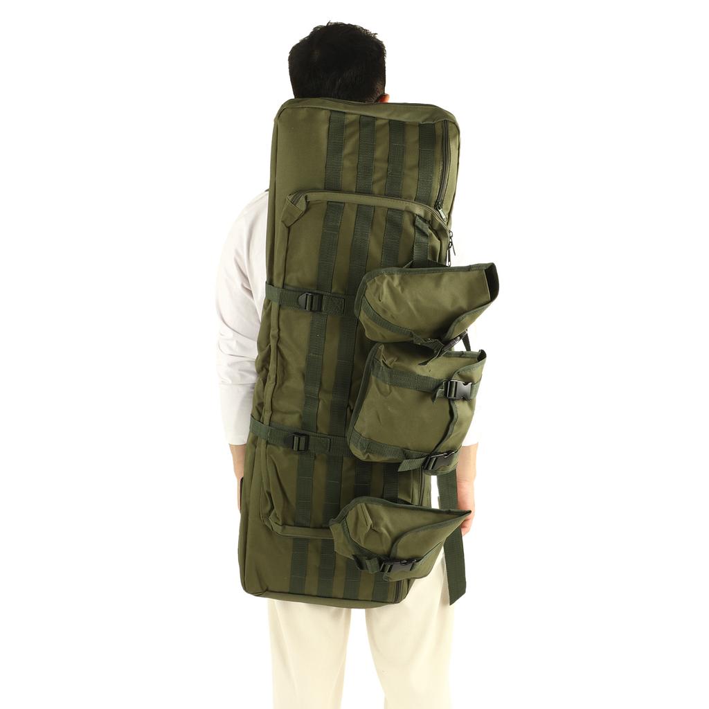 Portable Hunting Bag Outdoor Large Capacity Marching Bag Storage Backpack OD Green