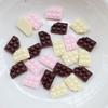 30Pcs New Cute  Chocolate Series Resin Flatback Ornament Jewelry Making Manicure Hairwear Accessorie