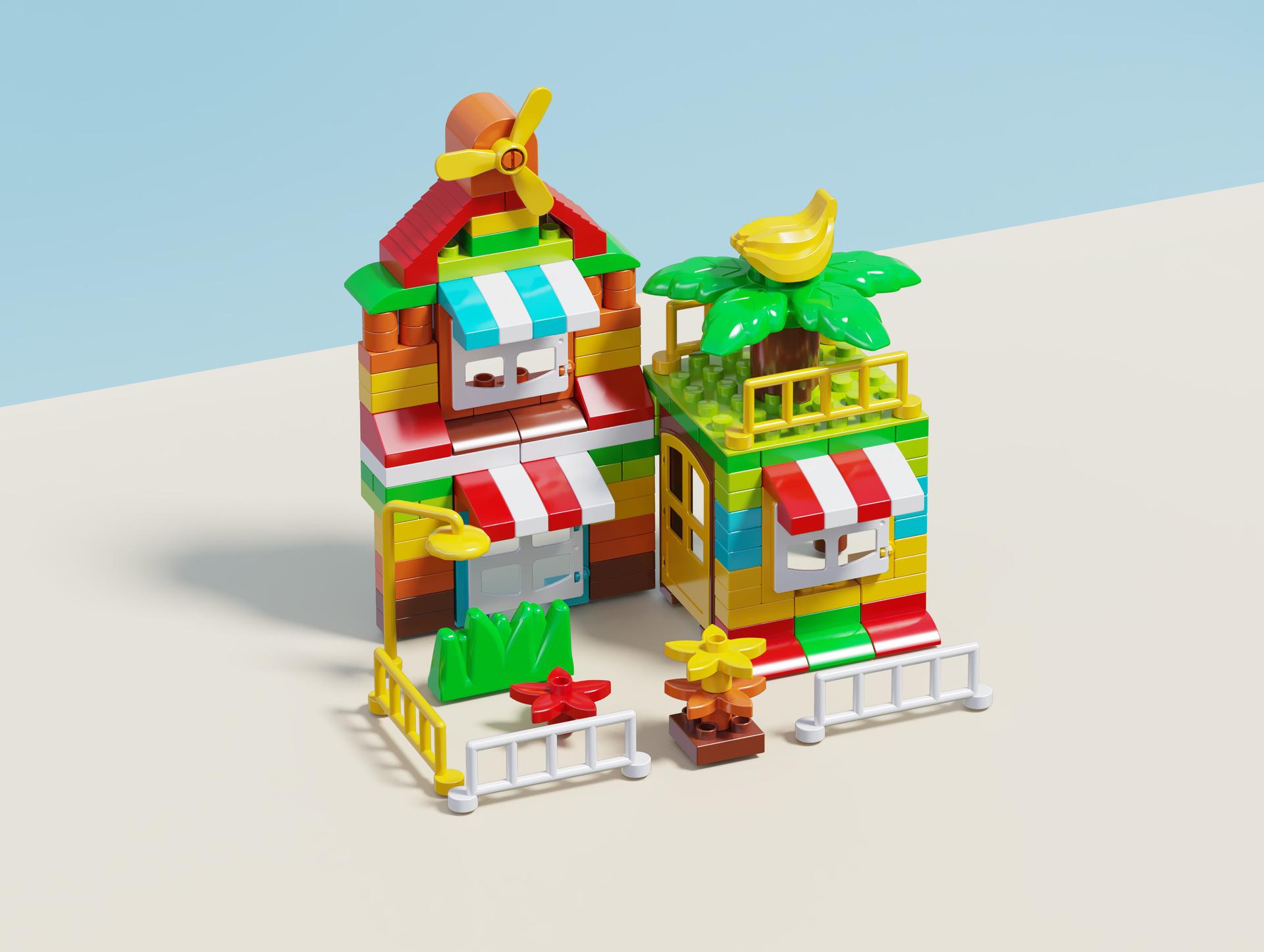 

3D конструктор для детей 3-6 лет: Развивающие игрушки-пазлы для мальчиков и девочек