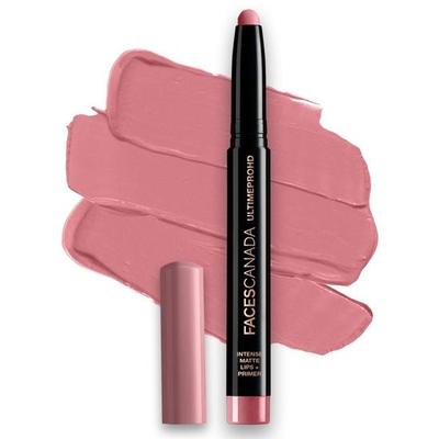 FACESCANADA Ultime Pro Hd Intense Matte Lips + Primer - Perfection 01, 1.4G | 9Hr Long Stay | Primer Infused For Flawless Hd Matte Finish