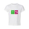 Unisex Graphic Tee With Oxygen And Magnesium Element Symbols For Science Fans An