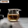 Handmade Blow Bubble Crystal Glass Tea Pitcher Japanese Fair Cup Cha Hai Justice Cup Dahongpao Fair Mug Teaset Supplies Craft