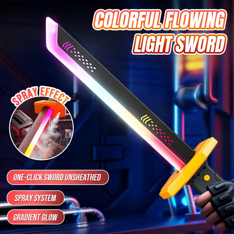 Bright Sword Multi-Color Flash Led Light Shine Outdoor Toy Cosplay Sword Toy Game Party Family Interactive Toy For Kids Adult