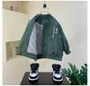 2025 Boys' Fashion Baseball Jacket - Spring/Autumn Thin Top for Kids
