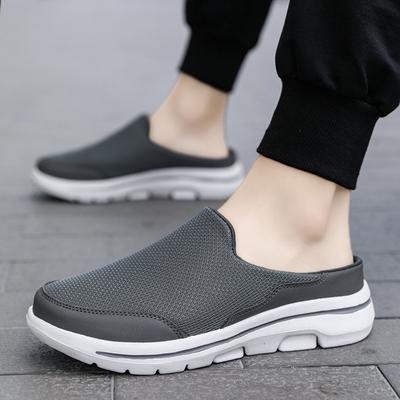 2024 Summer Mesh Men Home Slippers Men/women Casual Flat Beach Shoes Flip Flops Comfort Couple House Slippers Zapatillas Hombre