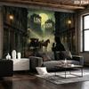 Tapisserie murale Sherlock Accroche murale esthétique Couverture en tissu imprimé Tapisseries décoratives pour chambre à coucher salon décoration intérieure