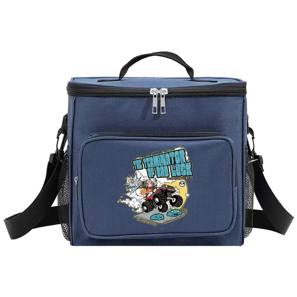 Cooler Box Insulated Lunch Bags Thermal Organizer Handbag for Student Portable Waterproof Camping Storage Boxes Mask Series