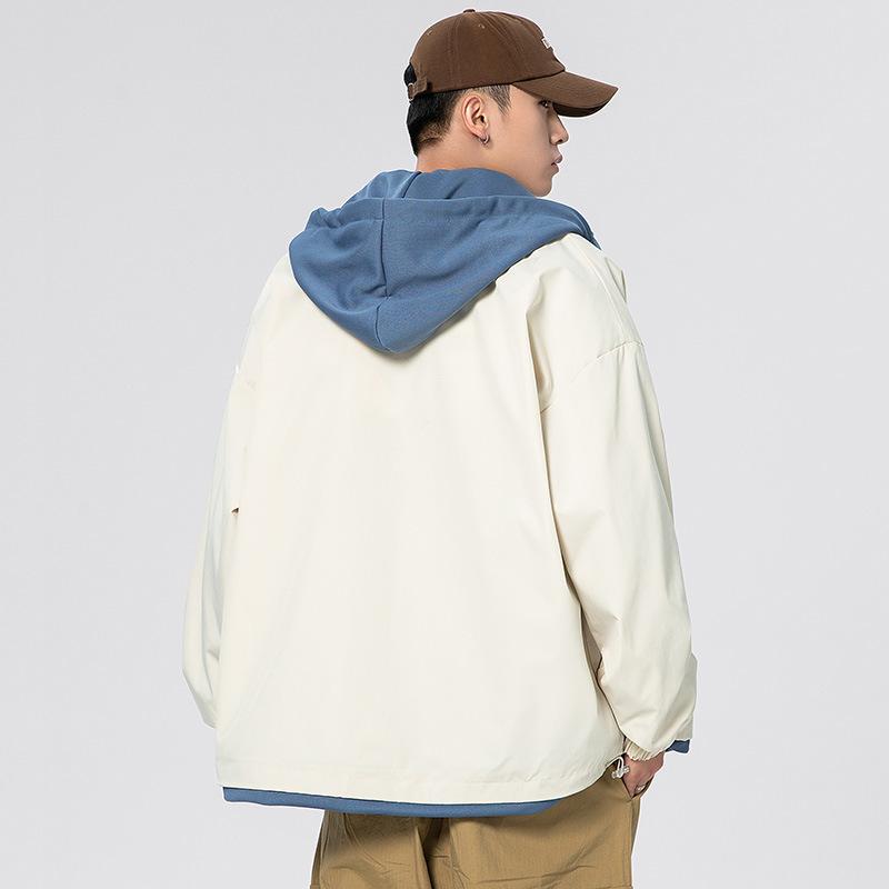 Мужские куртки в японском стиле в гонконгском стиле на весну и осень для пар — фото 4