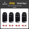 Jeep Key Cover Compatible with Compass, Cherokee, Commander, Grand Cherokee Key Shell