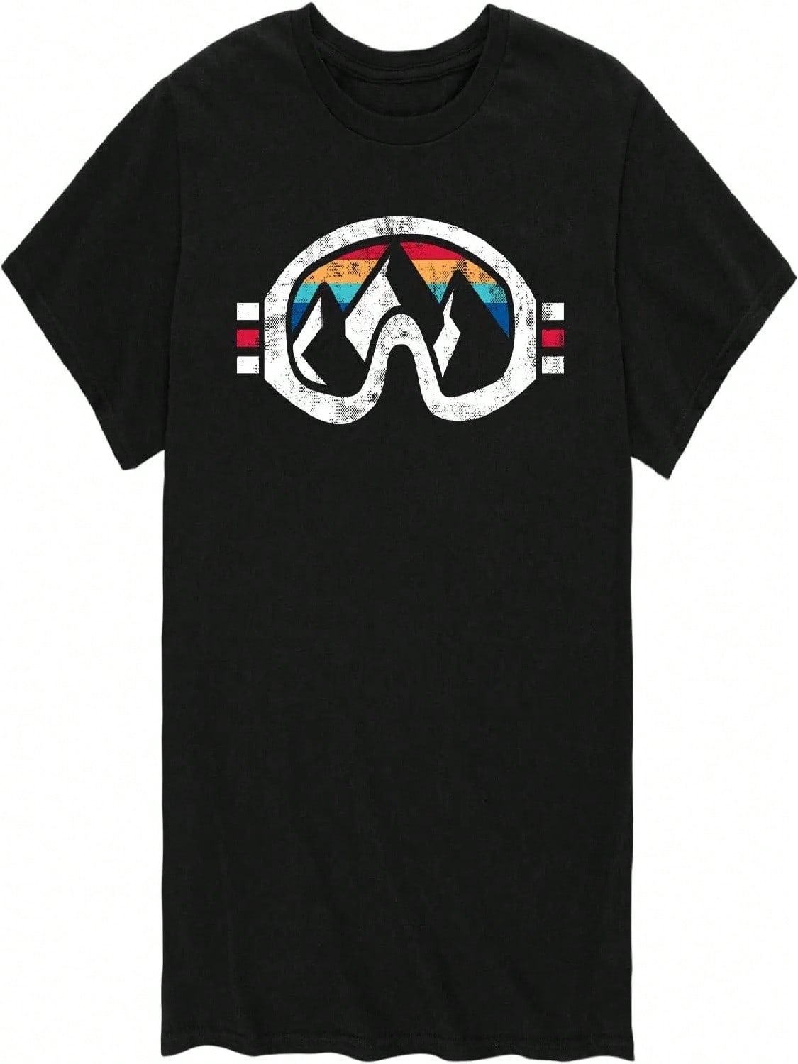 Instant Message Snowboarding Goggles - unisex s Short Sleeve Graphic T-Shirt S разноцветный
