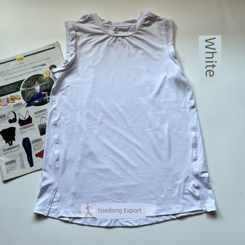 

Female Cation Sleeveless Breathable Loose Smock Top White L [Recommended Bust Size Is Around 100]