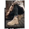 Herrenschuhe Vier Jahreszeiten Kurze Stiefel Neuer Britischer Stil Mode Rutschfest Bequem Bergstiefel Sportliche Freizeitschuhe Herren