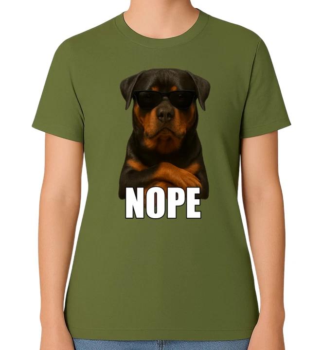 Stubborn Rottweiler Dog T-Shirt M