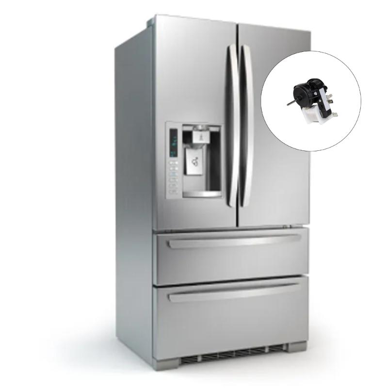 Freezer Cooling Fan Motor Plastic Housing Design Tested Under OEM Standards Suitable for Long Lasting Performances