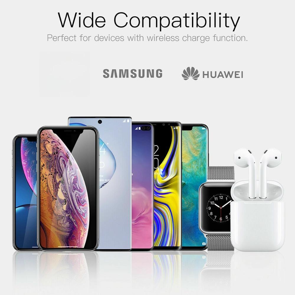 4-in-1 Fast Charger Qi Wireless Charging Station for Samsung iWatch iPhone Pencil