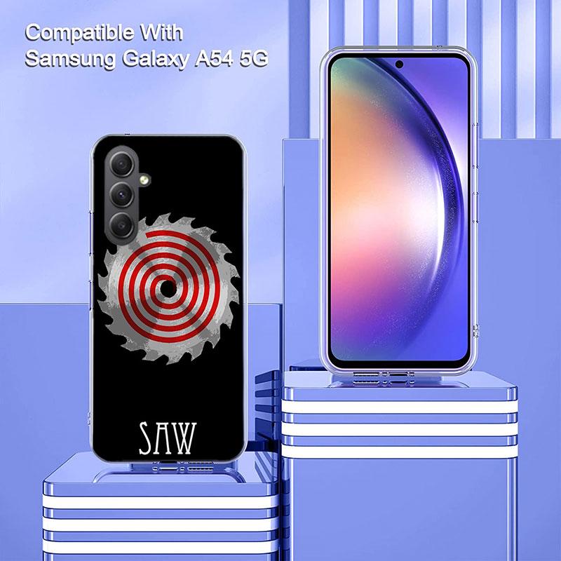Saw Horror Moive Phone Case For Samsung A70 A50S A40 A30 A20E A16 A26 A36 A56 A17 Galaxy Note 20 10 9 8 A71 A51 A41 A31 A21S A20