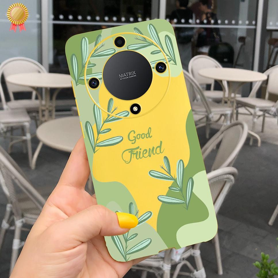 Luxury Case For Honor X9a Soft TPU Capa COOL New Cute Animal Painted Back Coque For Honor X9a X8A X7A 9XA 8XA 7XA  Bumper Bags