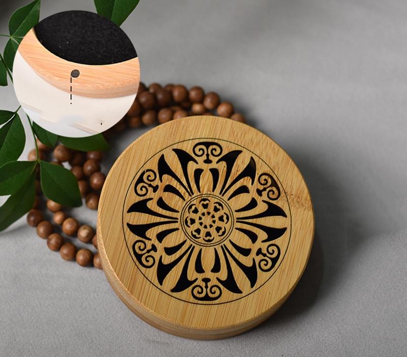 

Бамбуковая Деревянная Подставка для Благовоний Креативная Полая Ретро Аромалампа DIY Домашний Декор для Чаепития