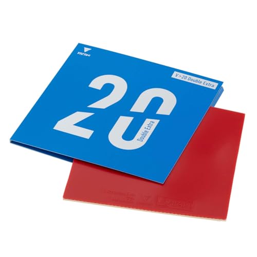 Victas (VICTAS) Table Tennis Rubber V>20 Double Extra (Double Extra) Inverted Rubber Red (0040) MAX 200080