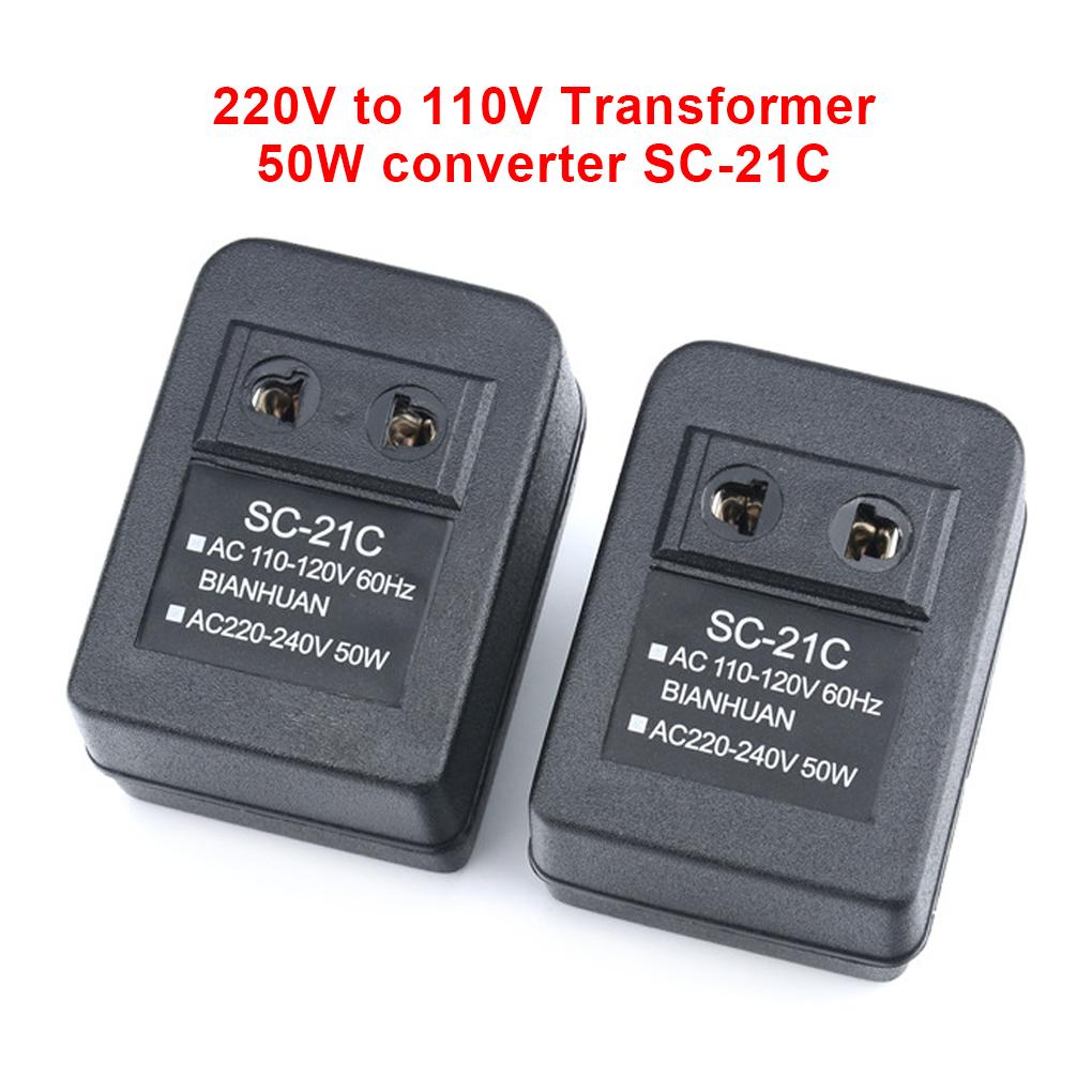Adattatore di Tensione Convertitore di Volt Forniture Elettriche 110V a 220V Dimensioni Compatte Accessori per la Casa Caricabatterie da Muro Dispositivo di Conversione