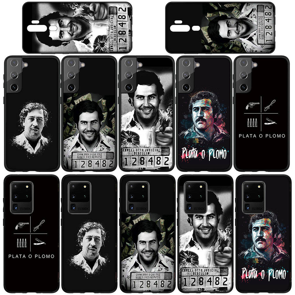 for iPhone 17 16 15 Xiaomi Poco F7 F8 X7 X6 C85 C75 C71 M8 Redmi Note 14 13 12 11 Pro Max 14C 13C 15C A3 A4 Phone Case Pablo Escobar Narcos Cover