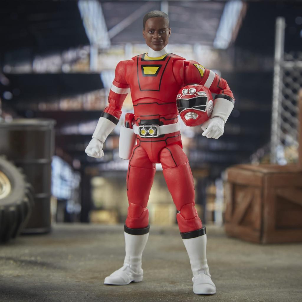 Power Rangers Lightning Collection Turbo Red Ranger 6-inch Premium Collectible Action Figure Toy with Accessories, Ages 4 and Up