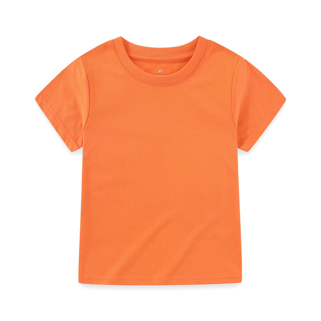 KIDDIEZOOM Modisches und bequemes kurzärmeliges T-Shirt für Säuglinge und Kleinkinder, Jungen und Mädchen, 100 % reine Baumwolle, weiche Neugeborenenkleidung