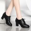 Dámské boty dámské roztomilé sladké vysoká kvalita černé špičaté kotníkové boty dámské klasické jaro podzim pohodlí kancelářská bota ba154