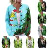Women'S Christmas Sweater Cute Fun Christmas Sweater Fall And Winter Long Sleeve Knitted Sweater