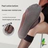 Yongchun 3217 Damen Kniestrümpfe mit Baumwollsohle, Rutschfest, Abriebfest, Dünne Sommer Sportsocken mit Verstärkter Spitze