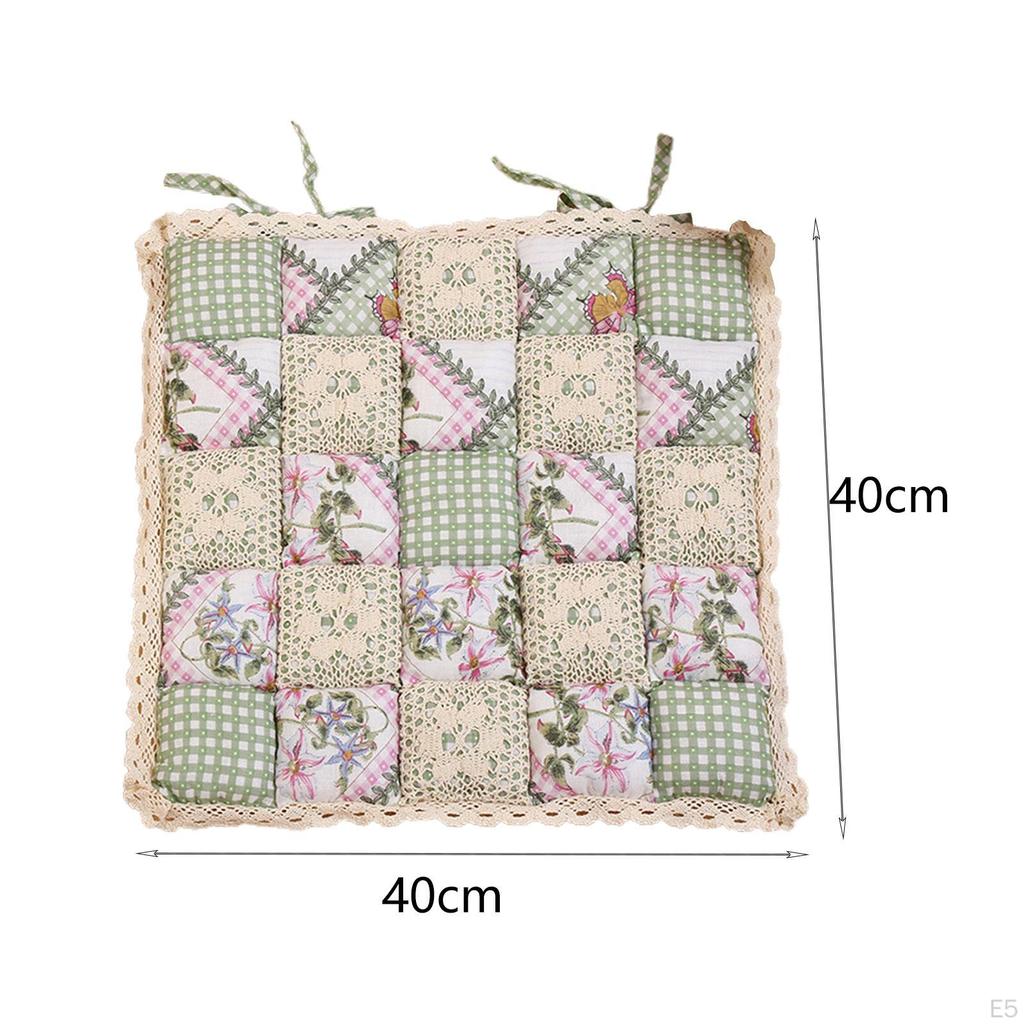 Chair Cushion Soft with Frilled Universal for Car Garden Decorations Accessory