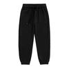 Men's -color Casual Double-sided Fleece Warm Drawstring Pants