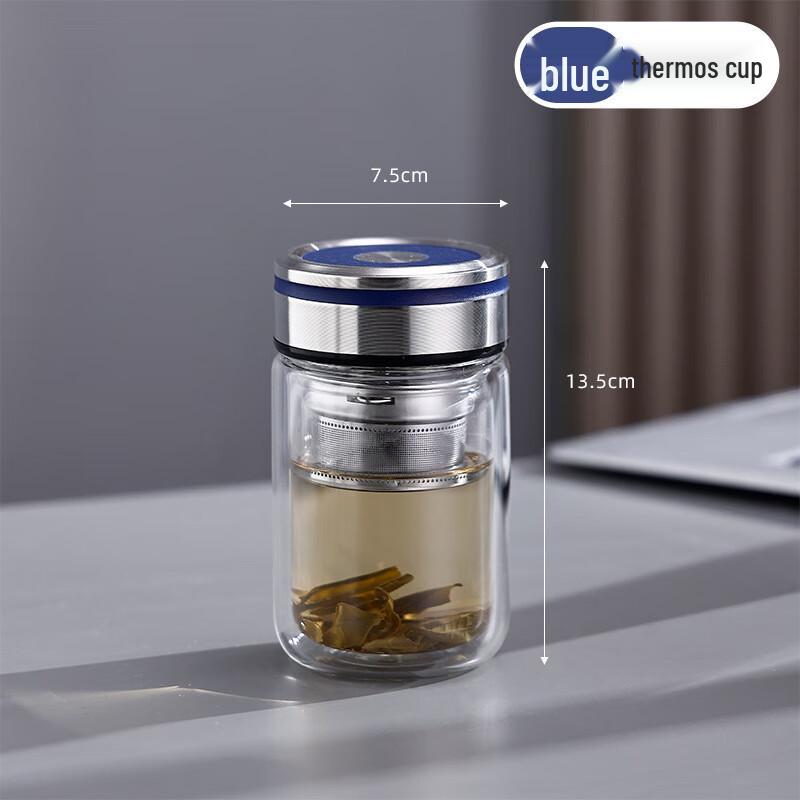 Shangqi Double-Layer Glass Water Cup