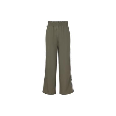 Logo Print Casual Loose Sweatpants Women Bottoms Rock-Olive-Green IC5359