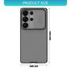 Smartphone Case Shockproof Protective Cover for S26 Ultra Shell Skin with Slide Camera Lens Cover Cellphone Accessories