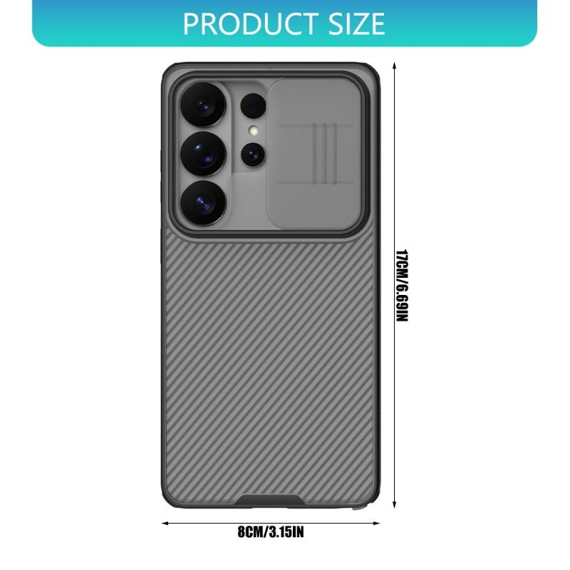 Smartphone Case Shockproof Protective Cover for S26 Ultra Shell Skin with Slide Camera Lens Cover Cellphone Accessories