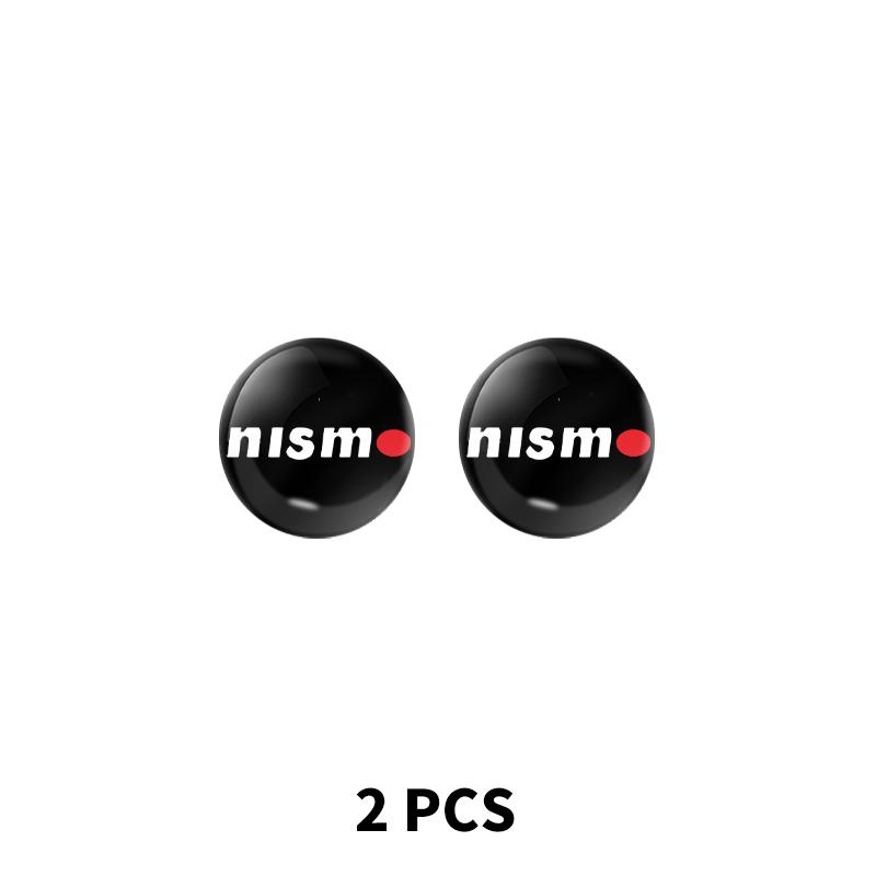 

Fashion 3D Epoxy Rotundity Car Stickers Small Drop Glue Decals For Nismo Nissan Tiida Teana Skyline Juke X-trail Almera Qashqai