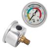 Air Pump Pressure Gauge 40MPA 6000psi Oil Filling Diving Rebreather Equippment Manometer