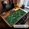 Tema Gótico Caveira Mouse Pad Personalizado Com Nome Texto Personalizado Tapete de Mesa Para Escritório Decoração de Casa