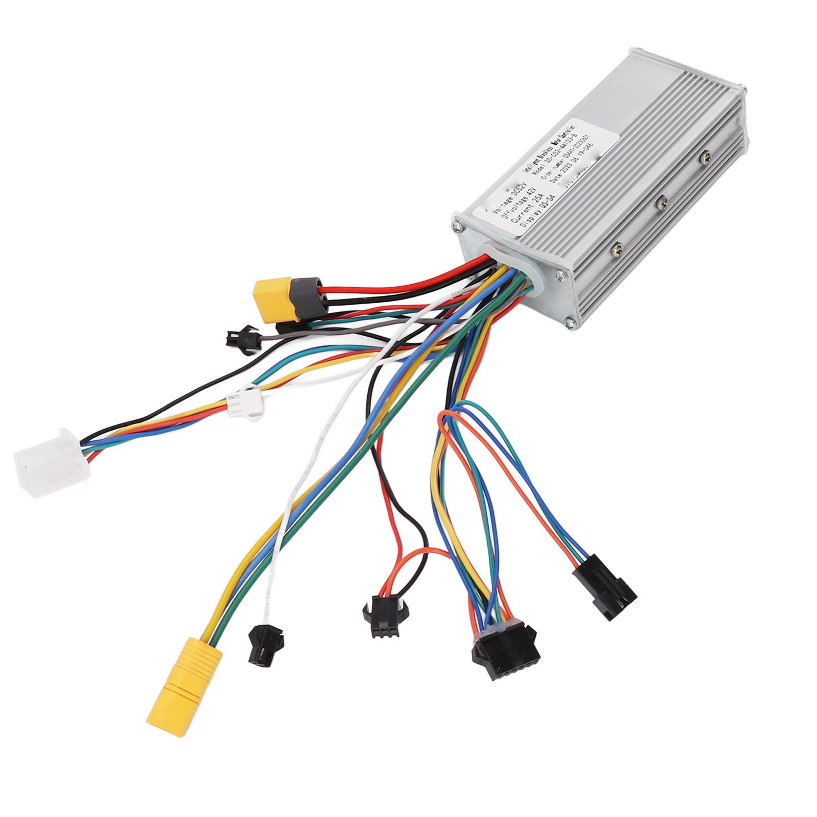 

500W 52V Electric Bike Motor Controller Aluminum Alloy Sensitive Control Scooter Motor Controller for Bicycle