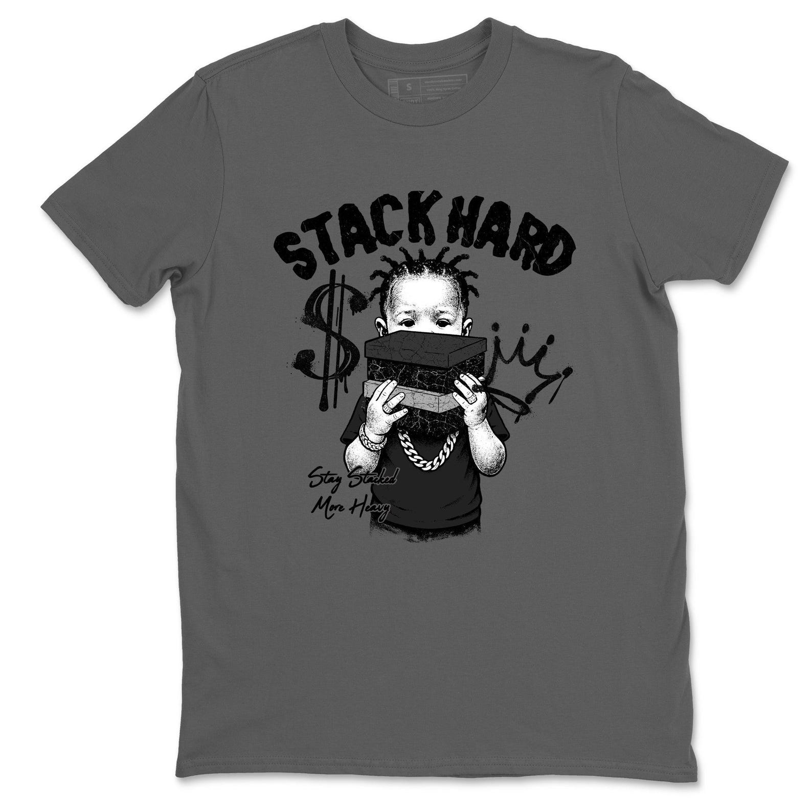 Stack Hard Graphic Tee - Streetwear T-Shirt for Sneakerheads 2XL